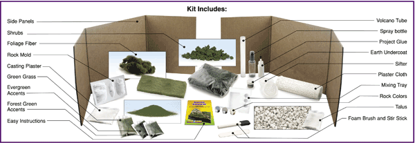 Mountain Diorama Kit