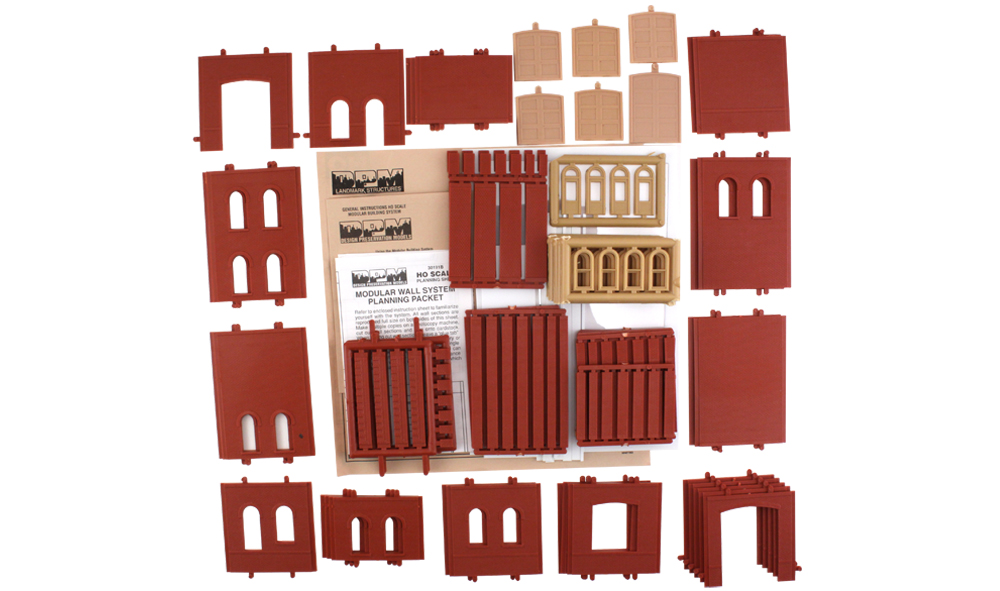 4-in-1 Modular Kit - HO Scale - SceneARama