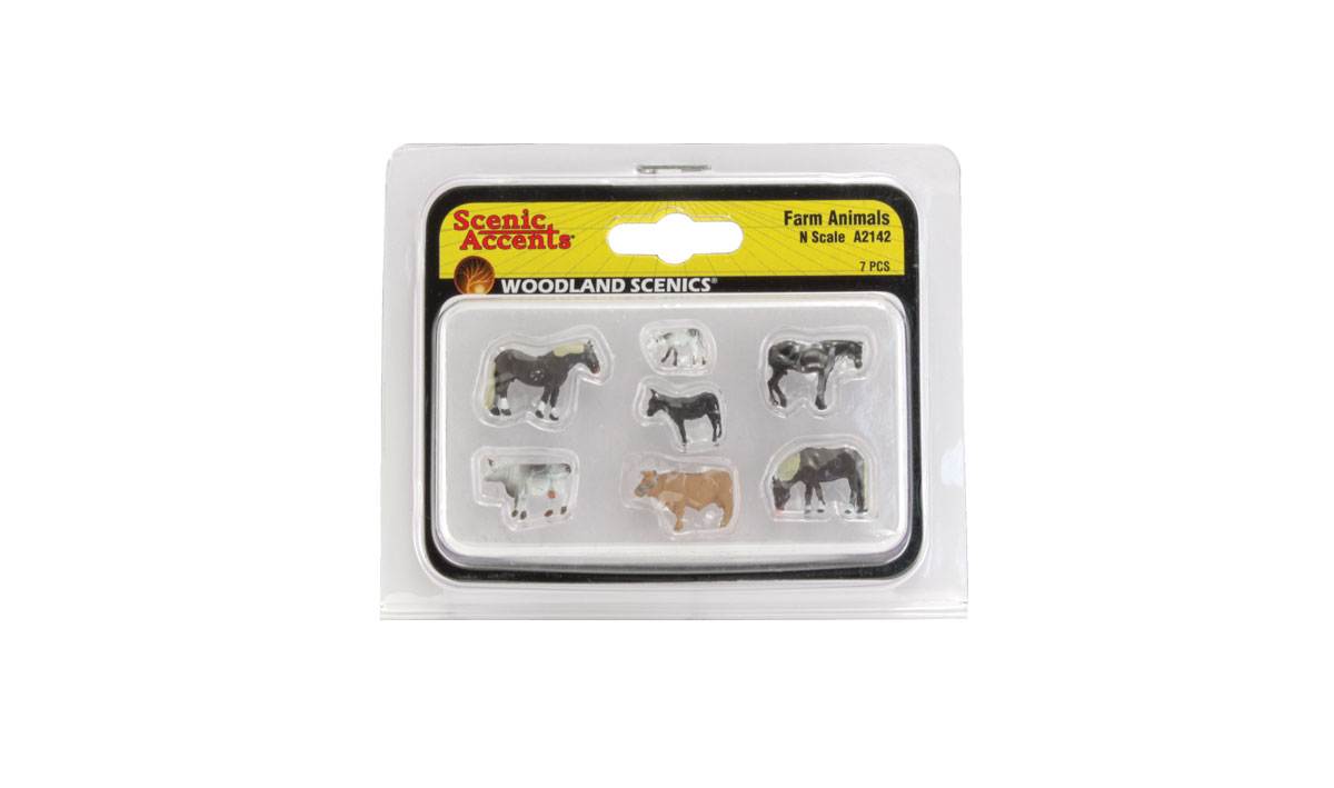 n scale farm animals