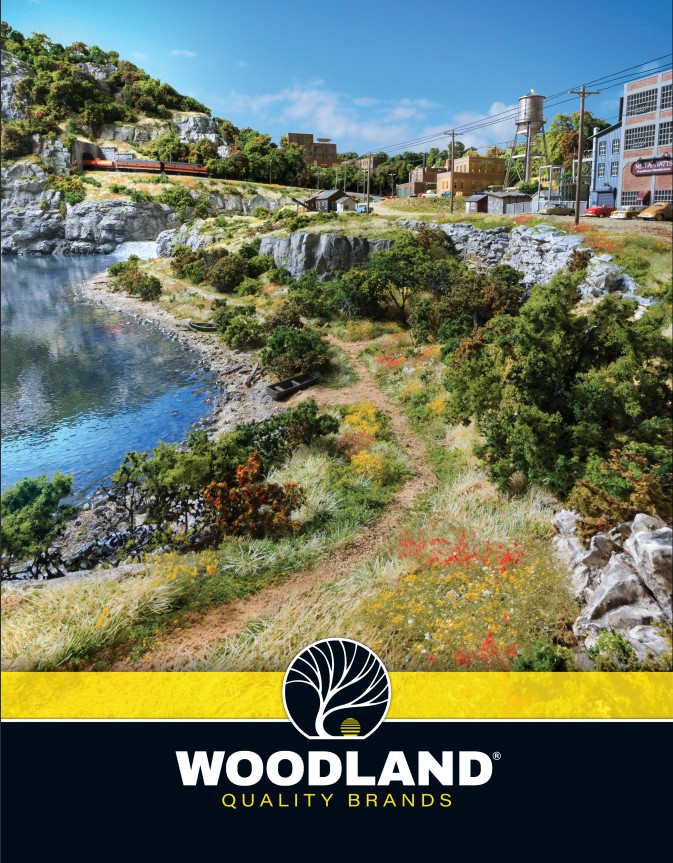 Woodland<sup>®</sup> Quality Brands Catalog - This 200+ page, full-color catalog contains all the latest product information for Woodland Scenics&reg;, PineCar&reg; and Scene-A-Rama&reg;