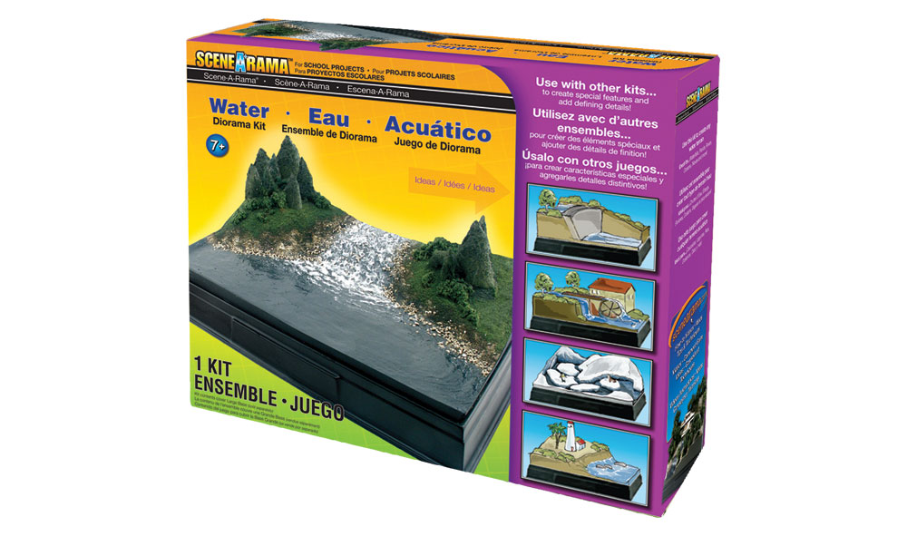 Water Diorama Kit - Create any type water area for your diorama