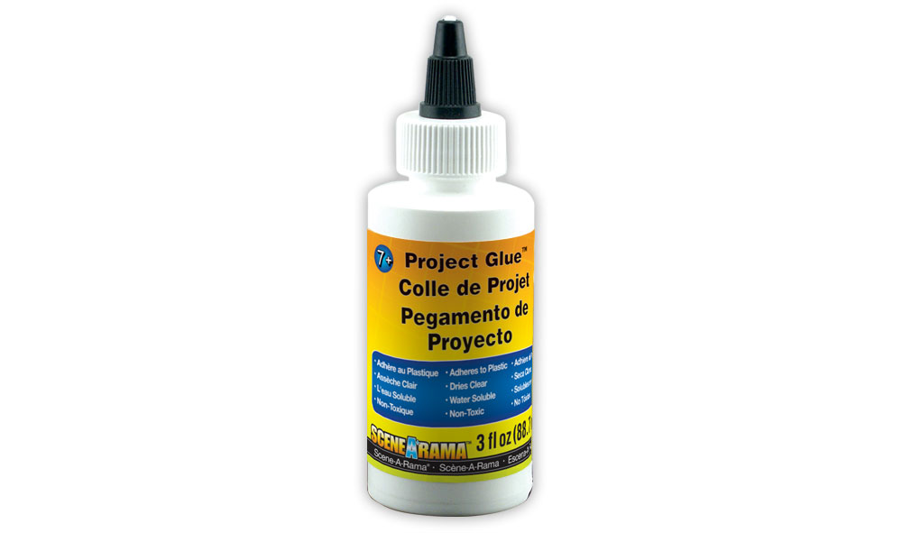 Project Glue<sup class='tm'>™</sup> - Project Glue is great for attaching trees, bushes, paper and more to your school project