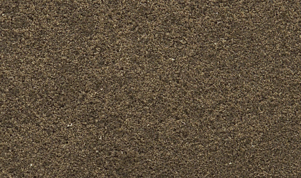 Earth - Use this fine-grade turf to model barren landscape and eroded areas or to add a path or dirt road