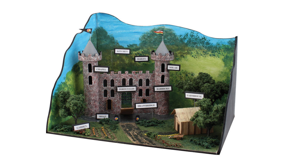 Complete Diorama Kit: Buildings - This versatile kit includes the materials needed to build various types of structures on a flat, landscaped surface with roads and/or paths