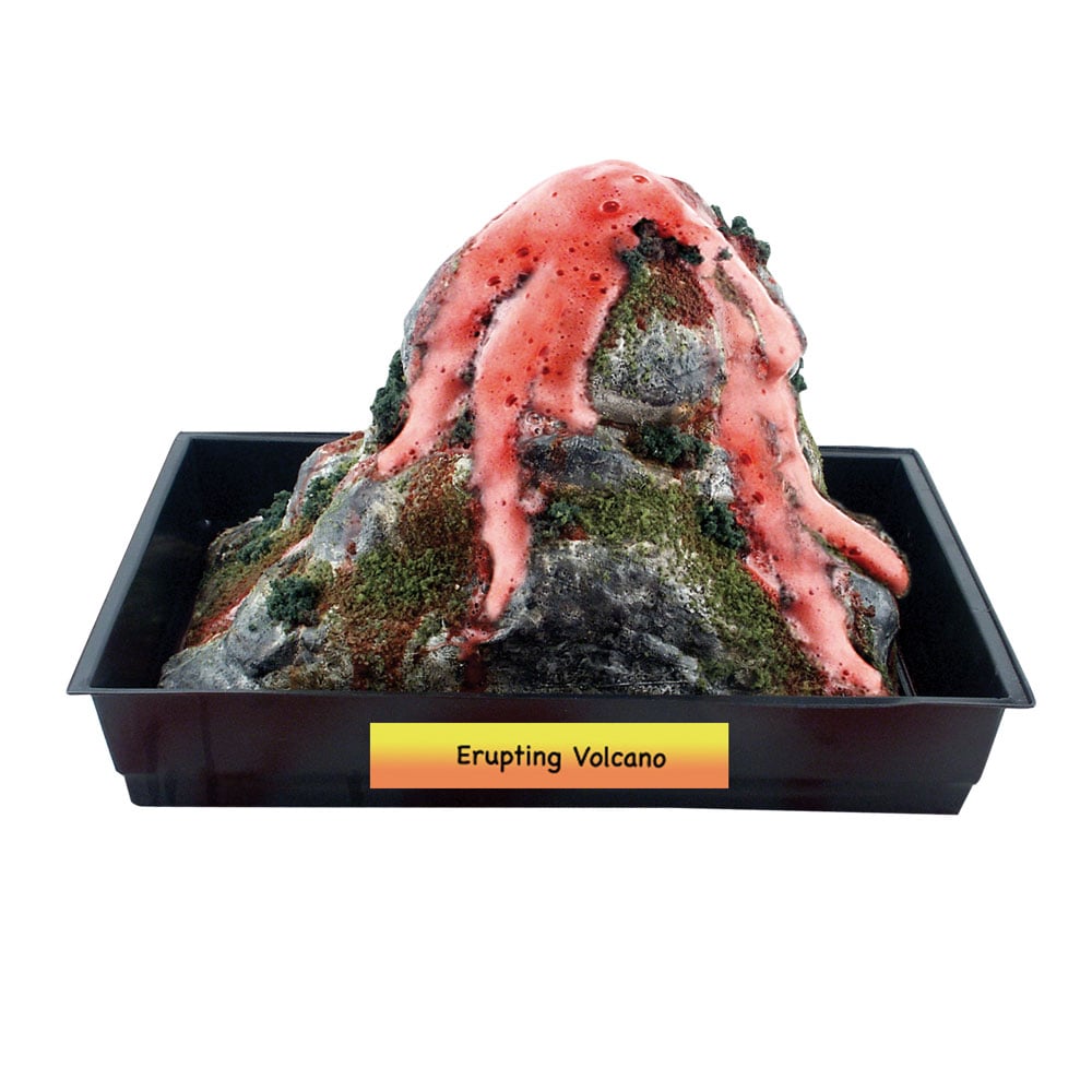 Erupting Volcano Classroom Pack<sup>™</sup> - This four-session project makes any classroom explode with total student involvement! Create fun, interactive volcanoes that actually erupt, sending student knowledge and retention skyrocketing! This project is designed to aid students in meeting National Science Education Standards expectations for Earth Sciences