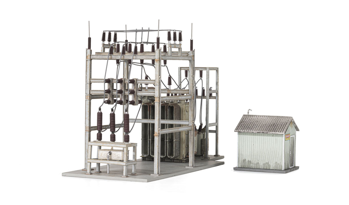 Substation - N Scale - Complete the Utility System with the Substation to accurately model power distribution